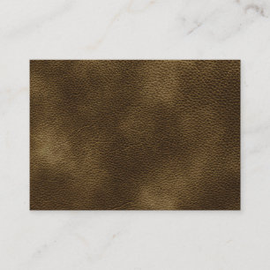 Bild av brun Leather. Visitkort