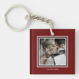 Bild av Burgundy Red anpassade bröllop