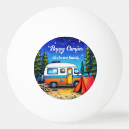 Bild av Camper Camping Blue Grönt Nature Picnic Pingisboll