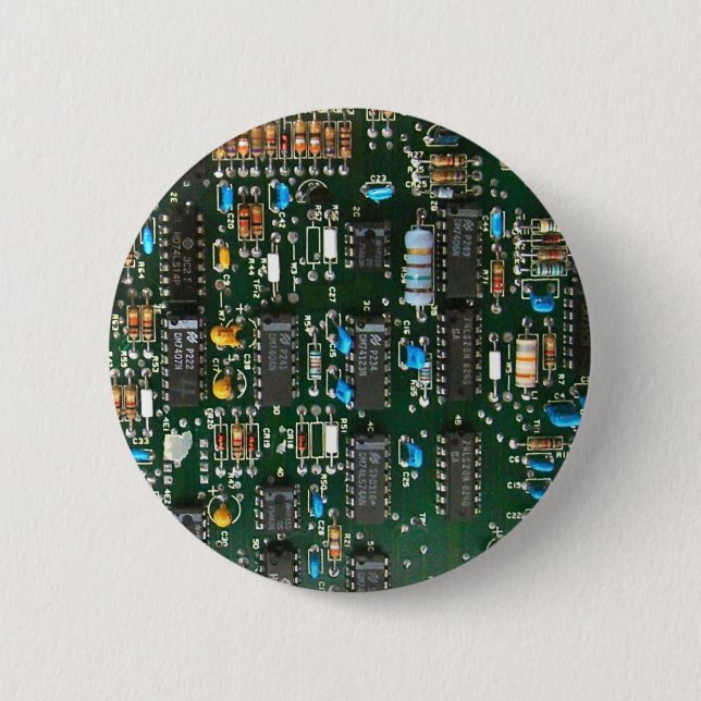 Bild av Computer Electronics Prated Circuit Board Knapp (Framsida)