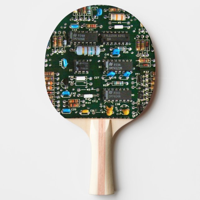 Bild av Computer Electronics Prated Circuit Board Pingisracket (Framsidan)