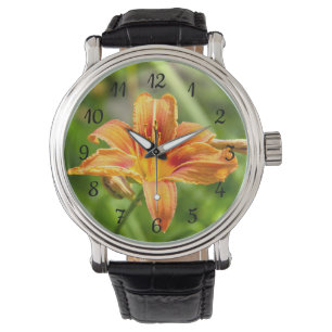 Bild av Cute big Lily-blomma Armbandsur