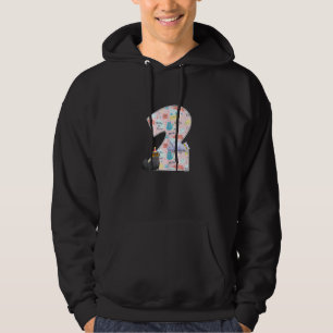 Bild av Cute Cat 2:a födelsedag, sällskapsdjursäga Hoodie