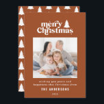 Bild av den bästa julgrafiktypgrafin julkort<br><div class="desc">Mest populärt fotokort för julgrafik,  helgdag. Med modern hand plockade och träd.</div>