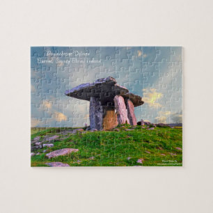 Bild av det irländska landmärket Photo-Puzzle-with Pussel