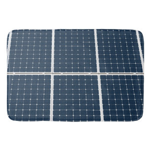 Bild av en solenergipanel roligt badrumsmatta
