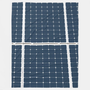 Bild av en solenergipanel roligt fleecefilt