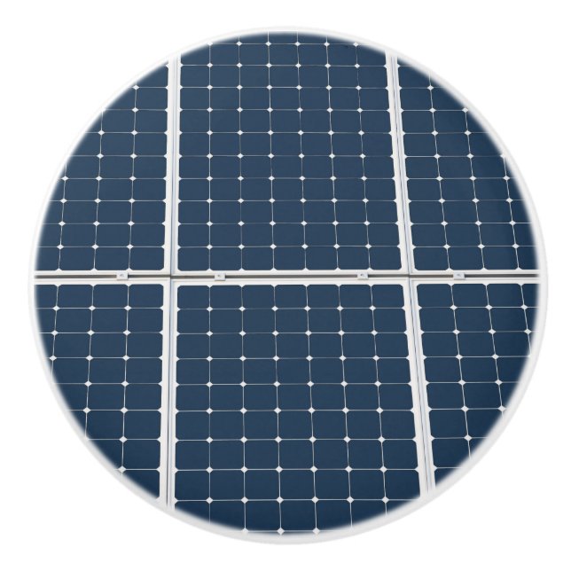 Bild av en solenergipanel roligt knopp (Framsidan)