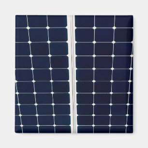 Bild av en solenergipanel roligt magnet
