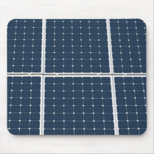 Bild av en solenergipanel roligt musmatta