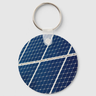 Bild av en solenergipanel roligt nyckelring
