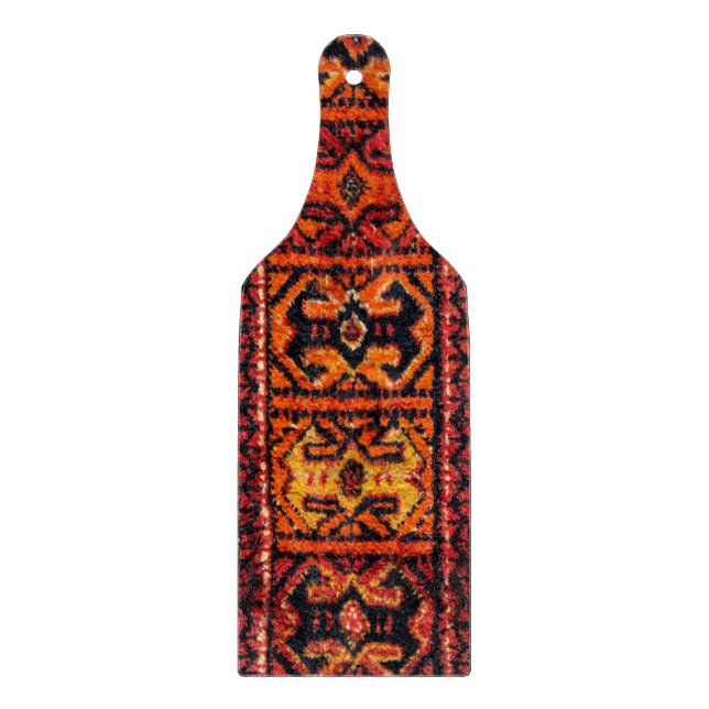 Bild av en vintage matta. Imponerande struktur (Framsidan)