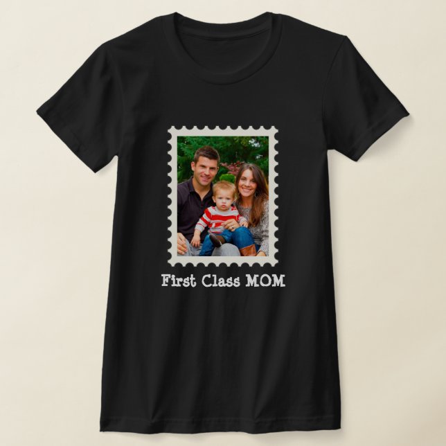 Bild av första klassens MAMMA bästa Mamma någonsin T Shirt (Laydown)