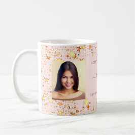 Bild av foto av  vänner ro guld kaffemugg