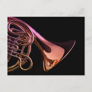 Bild av franskens Horn Musical Instrument Vykort