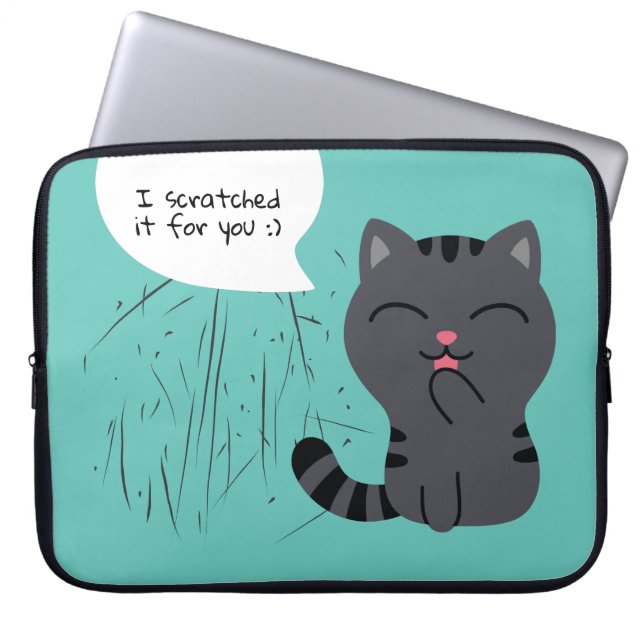 Bild av frigörande illustration laptop sleeve (Framsidan)