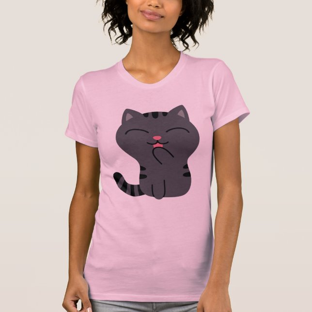 Bild av frigörande illustration tee (Framsida)