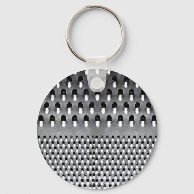 Bild av Funny Cheese Grater Nyckelring (Framsida)