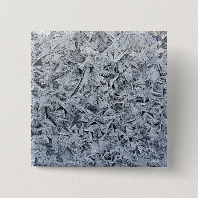 Bild av Ice Frost Crystals Struktur Knapp (Framsida)