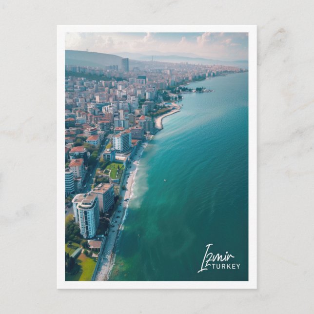 Bild av Izmir Turkey Travel Ställe Vykort (Framsida)