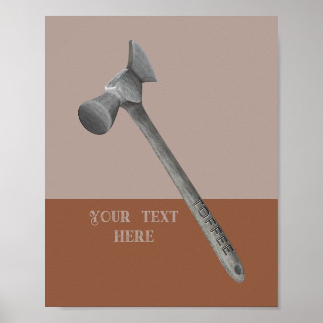 Bild av kaffemhammare poster (Framsidan)