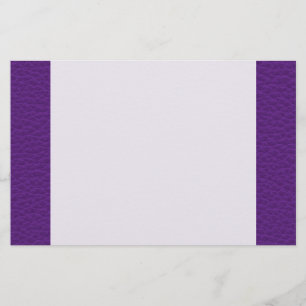 Bild av Lila Leather. Brevpapper