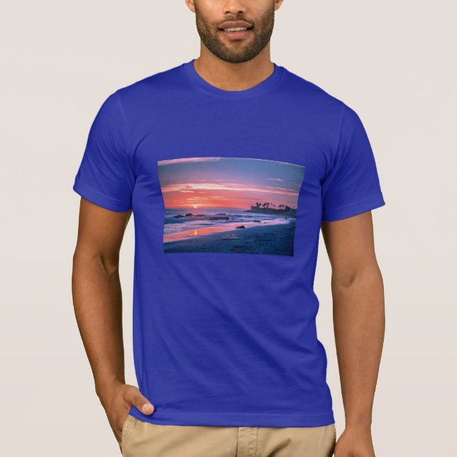 Bild av Malibu, CA picturesque T Shirt (Framsida)