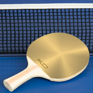 Bild av metallisk bakgrund i Guld Pingisracket