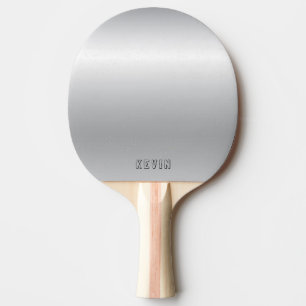 Bild av metallisk bakgrund i silver pingisracket