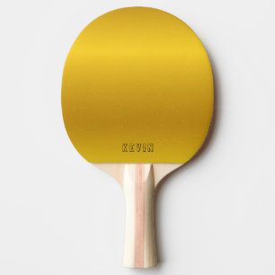 Bild av metallisk guld-bakgrundsping pongpaddel pingisracket