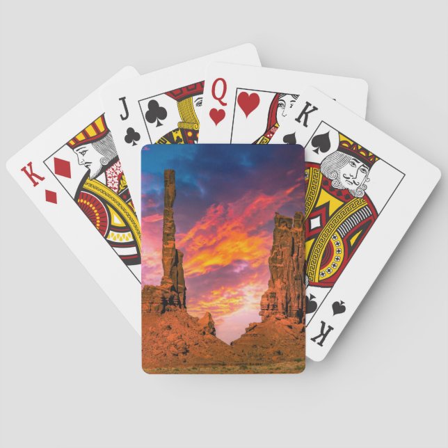 Bild av Monument Valley Casinokort (Baksidan)