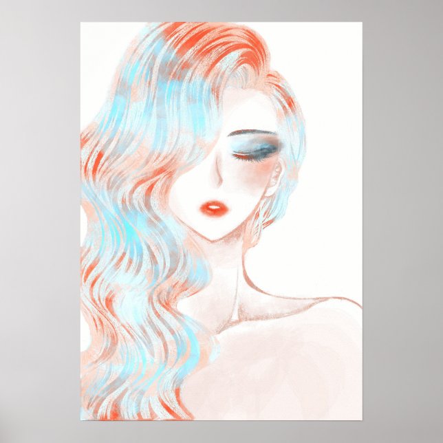 Bild av Neon färgad Poster (Framsidan)