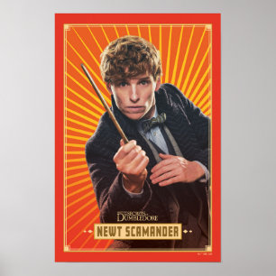 Bild av Newt Scamander-tecken Poster