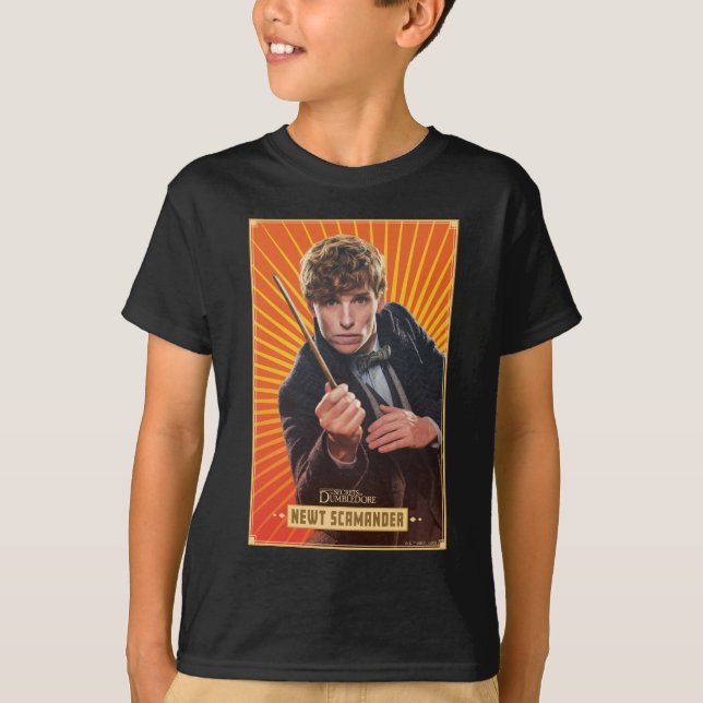 Bild av Newt Scamander-tecken T Shirt (Framsida)