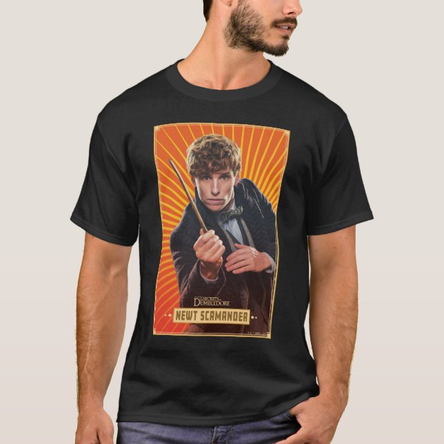 Bild av Newt Scamander-tecken T Shirt (Framsida)