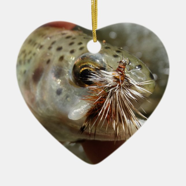 Bild av regnbåge julgransprydnad keramik (Framsidan)