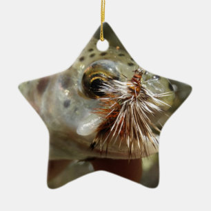 Bild av regnbåge julgransprydnad keramik