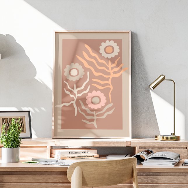 Bild av Retro-blommigt Poster (Skapare uppladdad)