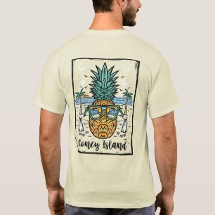 Bild av Retro Coney-segmentet på båda sidor T Shirt