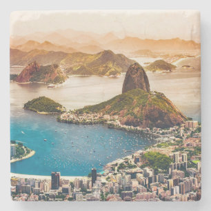 Bild av Rio de Janeiro cityscape Stenunderlägg