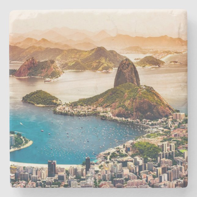 Bild av Rio de Janeiro cityscape Stenunderlägg (Framsidan)