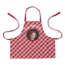 Bild av Santa's Little Baker children gingham chri