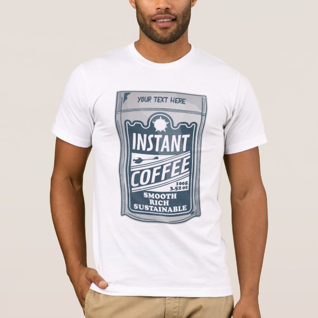 Bild av snabbkaffe t shirt (Framsida)