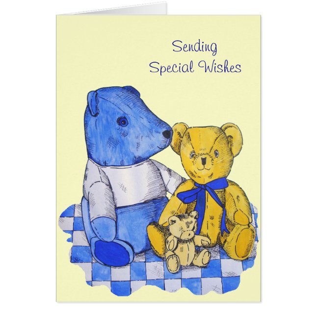 "bild av söta tonåringar för födelsedag" hälsningskort (Framsidan)