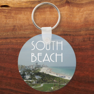 Bild av South Beach Miami Florida Nyckelring