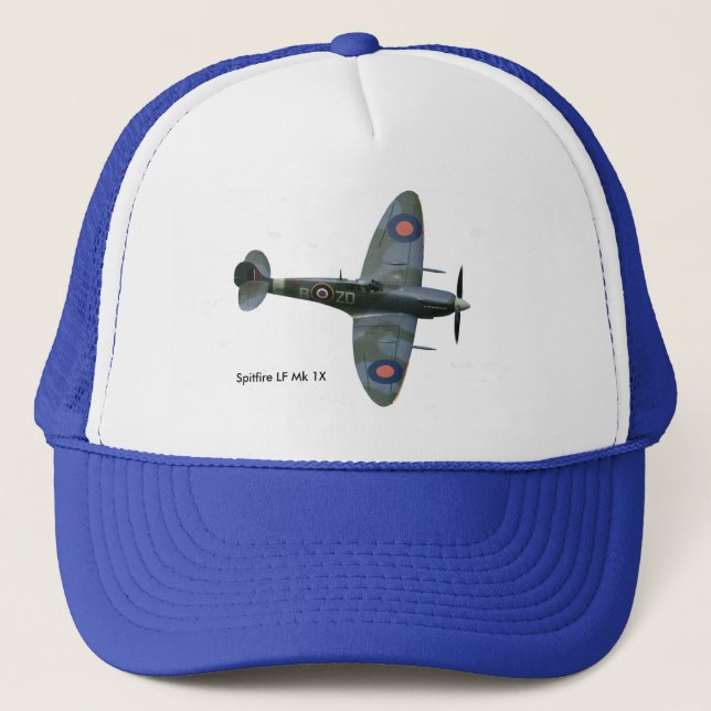 Bild av Spitfire Aircraft för Trucker-Hat Keps (Framsida)