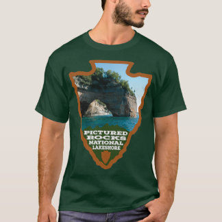 Bild av Sten nationalsjupunghaj (Lakeshore) T Shirt