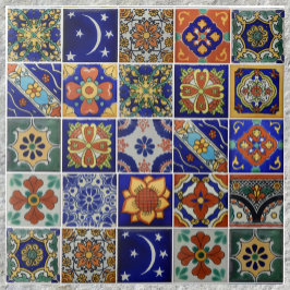 Bild av Talavera Tile på 6 x 6 keramiskt plattor Kakelplatta