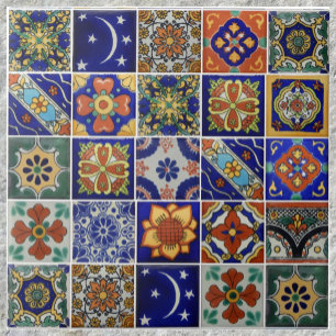 Bild av Talavera Tile på 6 x 6 keramiskt plattor Kakelplatta