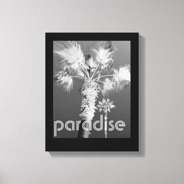 Bild av tropikernans utsträckta väggduk handflatan (Framsida)